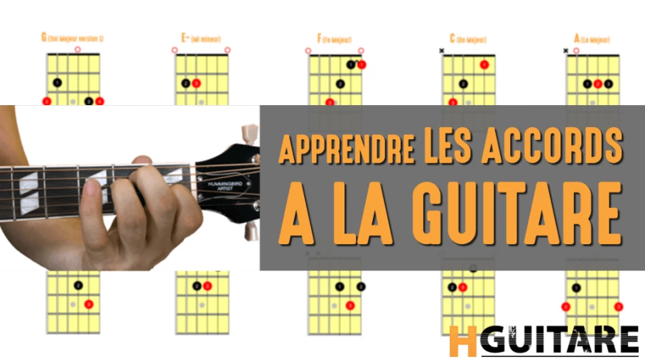 Apprendre à jouer les accords de guitare - HGuitare