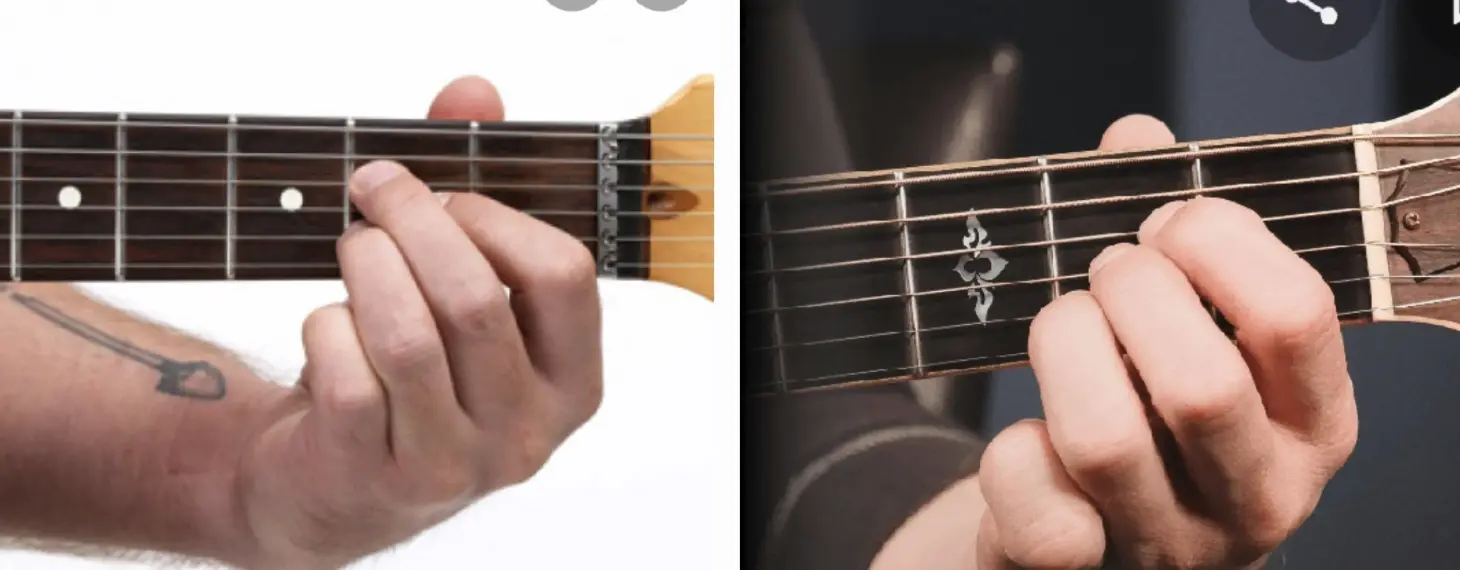 adapter sa technique de jeu de guitare pour éviter que les cordes ne frisent