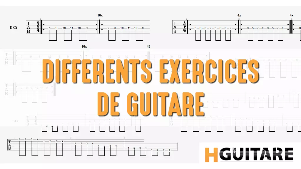 Exercices de guitare Pour les nuls - guitare