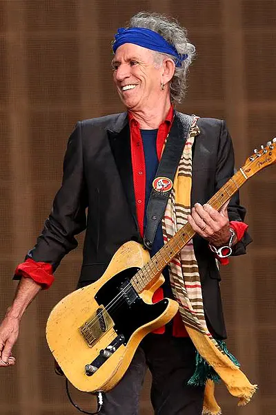 le guitariste keith richards