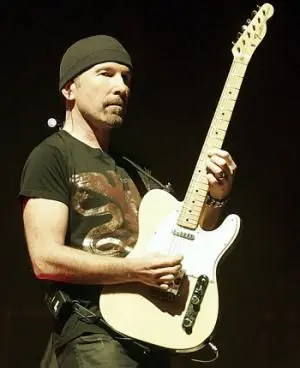 le guitariste the edge