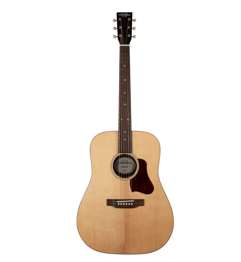 la guitare acoustique art et lutherie americana natural