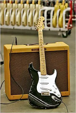 la guitare fender blackie d’eric clapton