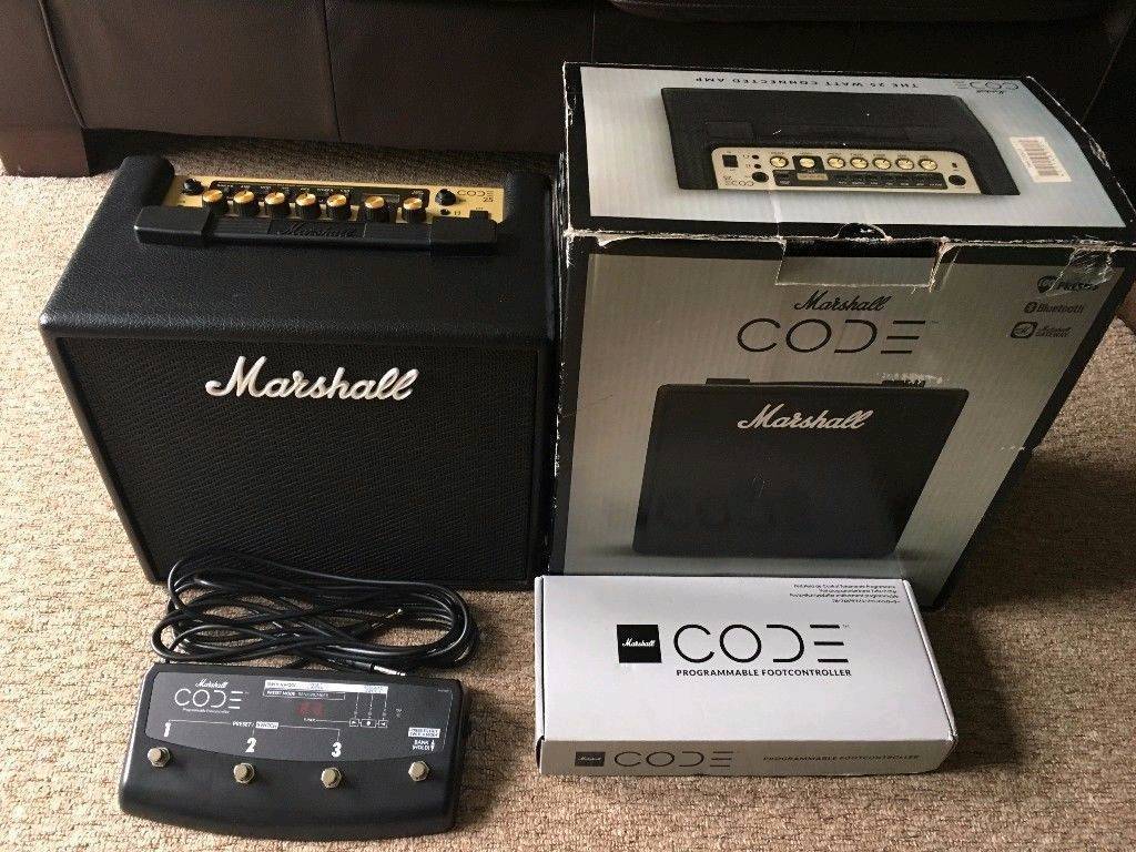 le marshall code 25, une ampli moderne