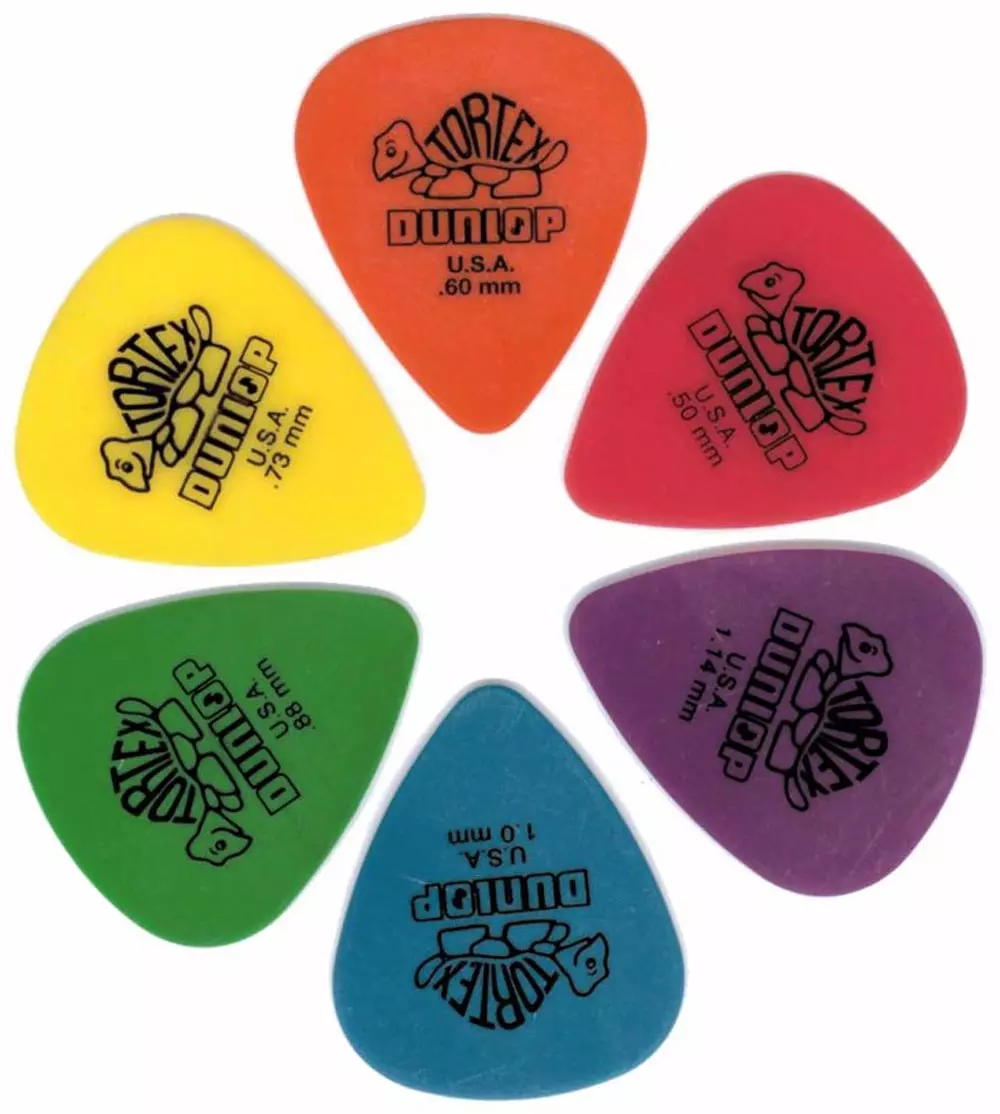 Guitare Médiators Guitare Accessoires 1mm Épaisseur Multicolore