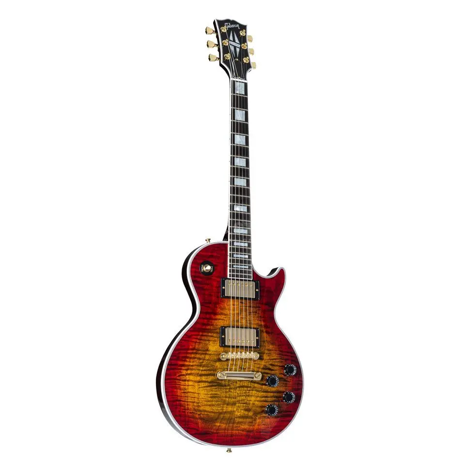 la guitare gibson les paul custom