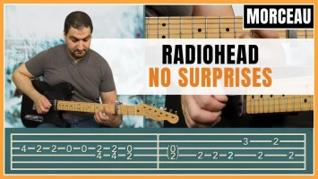 Tuto guitare : Radiohead - No Surprises