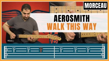 Tuto guitare : Aerosmith - Walk this way