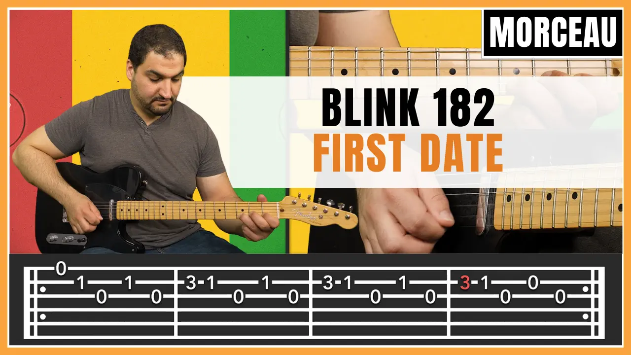 Tuto guitare : Blink 182 - First Date