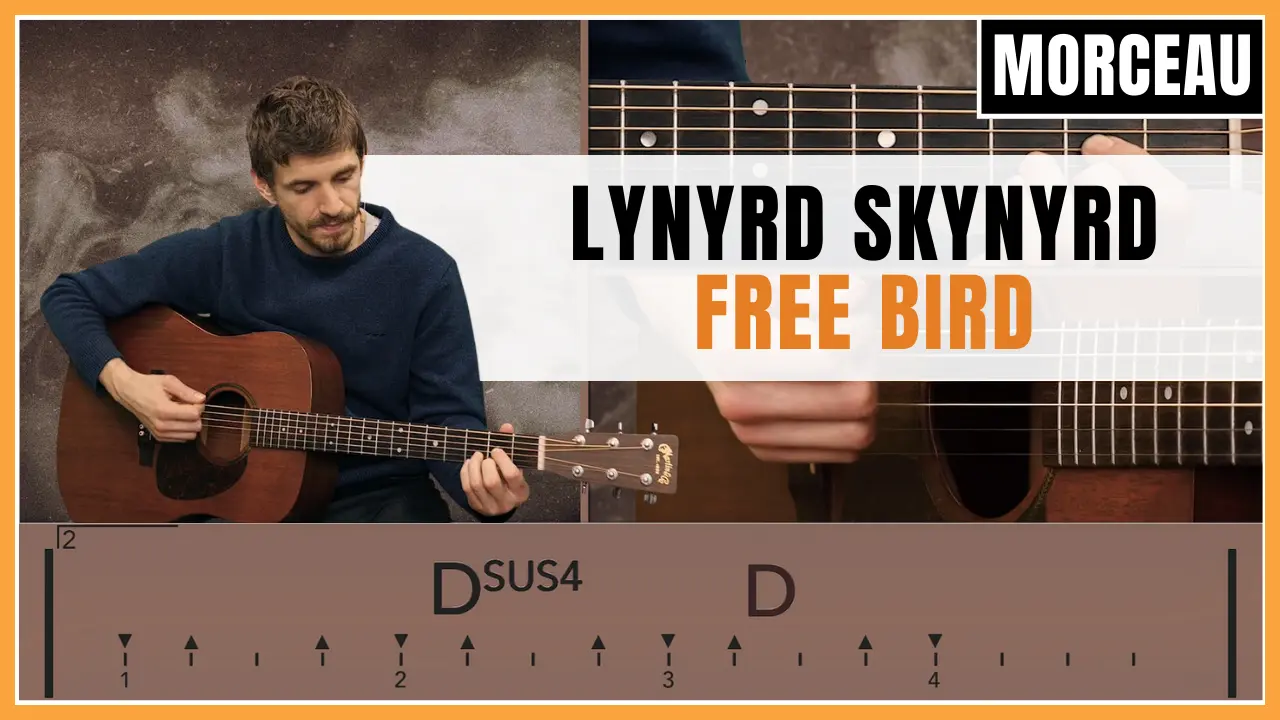 Tuto guitare : Lynyrd Skynyrd - Free Bird