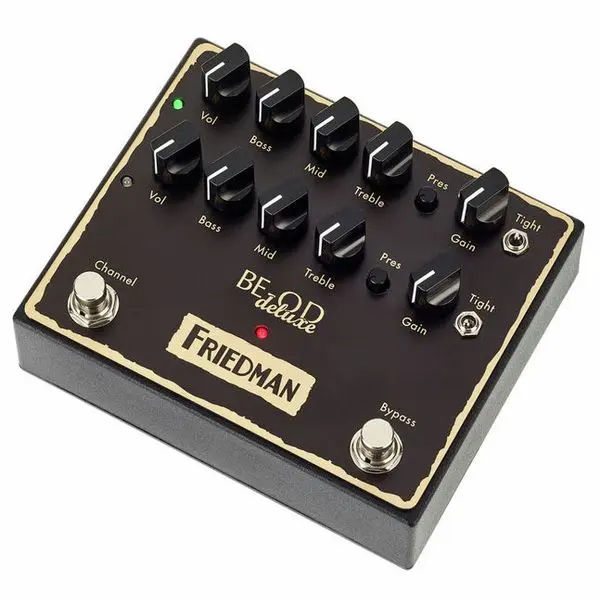 la pédale de distorsion friedman be-od deluxe