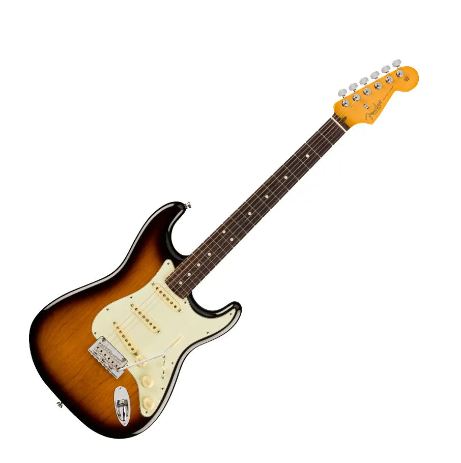 la taille de la guitare stratocaster